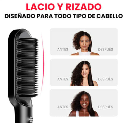 Cepillo Alisador 2 en 1 | Resultados hermosos en cualquier lugar